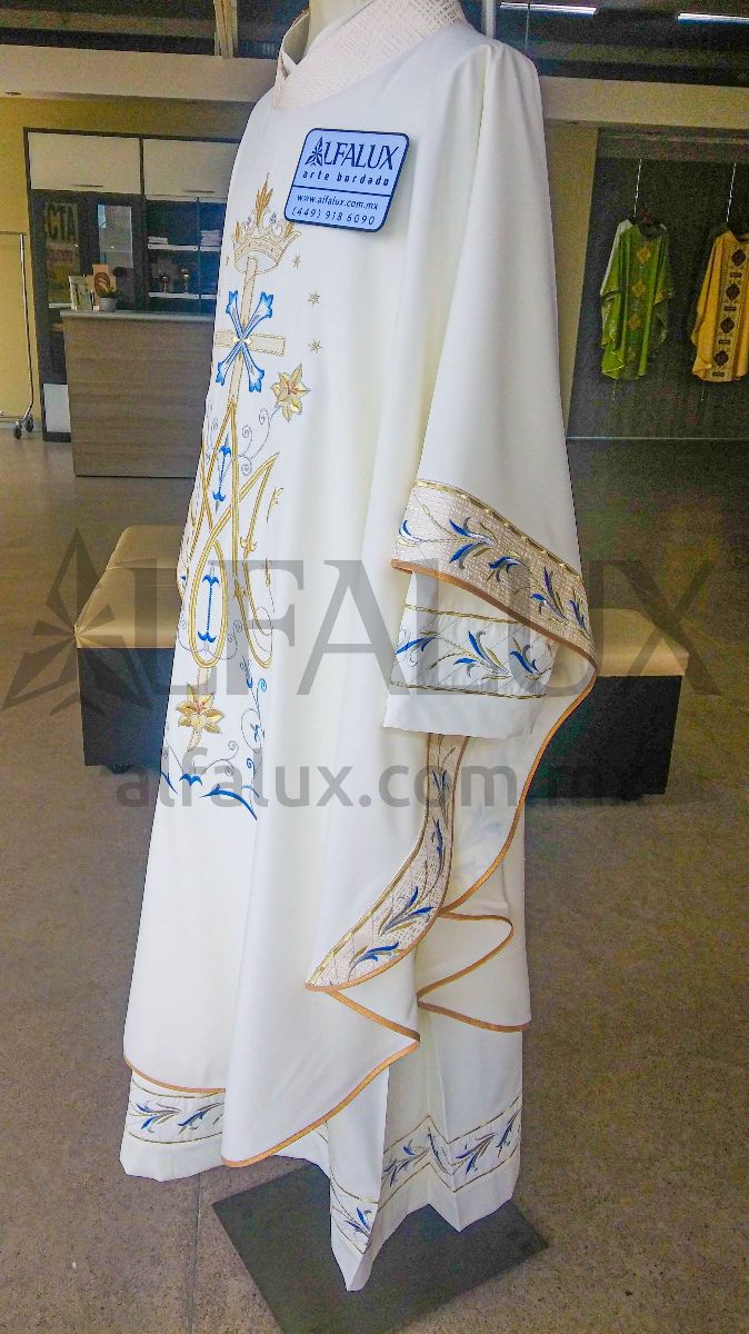 24 MARIANA DOBLE Laterales Azul